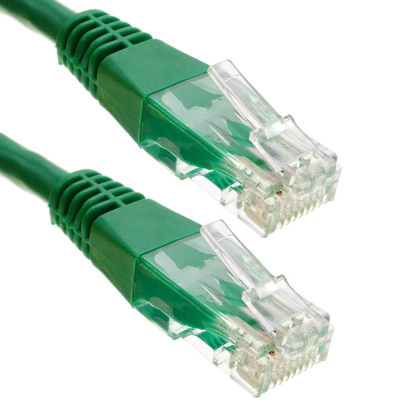 Cable de red ethernet Cat. 6 UTP de 20 m de color verde - RJ03000 - 01