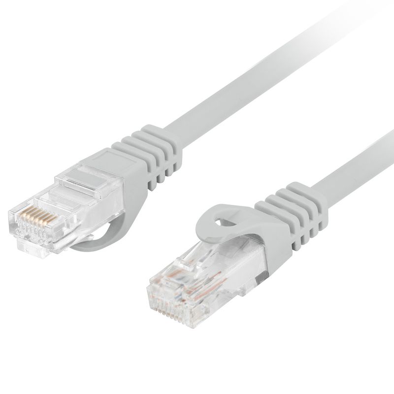 Cable de red ethernet Cat. 6 UTP de 1 m de color gris PCU6-10CU-0100-S - RJ18200 - 01