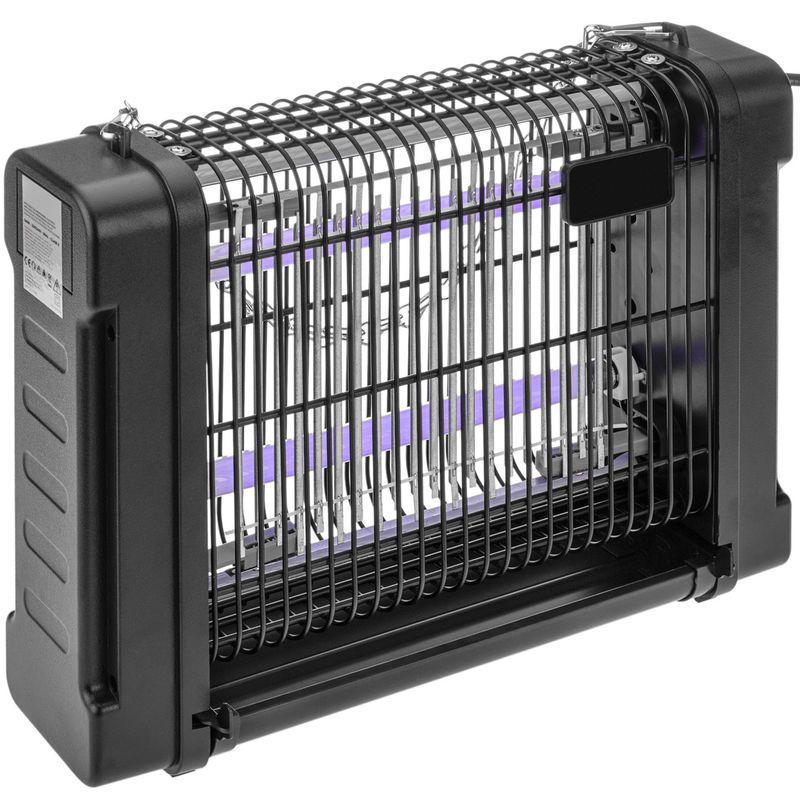 Matamoscas y mosquitos eléctrico Lámpara mata insectos voladores y moscas 12 W - AH07100 - 01