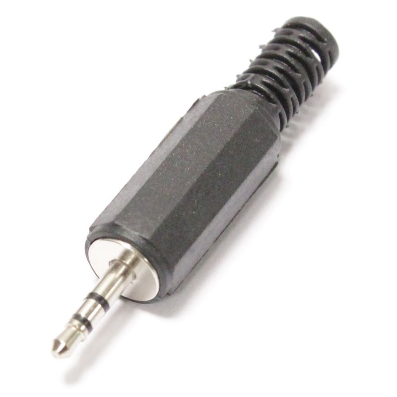 Conector jack 2.5mm stereo macho - AY09800 - 01