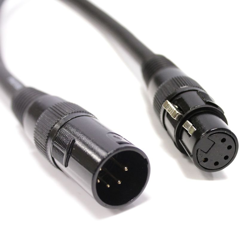 Cable DMX DMX512 XLR 5pin macho a XLR 5pin hembra 40m - XN02900 - 01