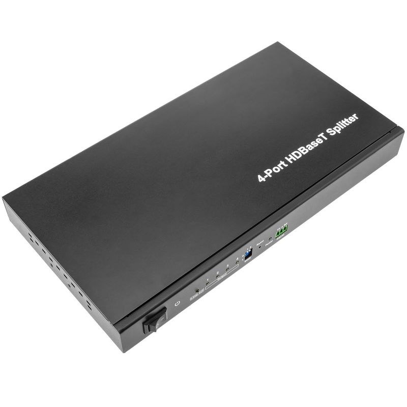 Extensor HDMI UltraHD 4K 2K FullHD 1080p Cat.5e Cat.6 compatible con HDBaseT HDBT 100m - Transmisor 4 puertos - HB04600 - 01
