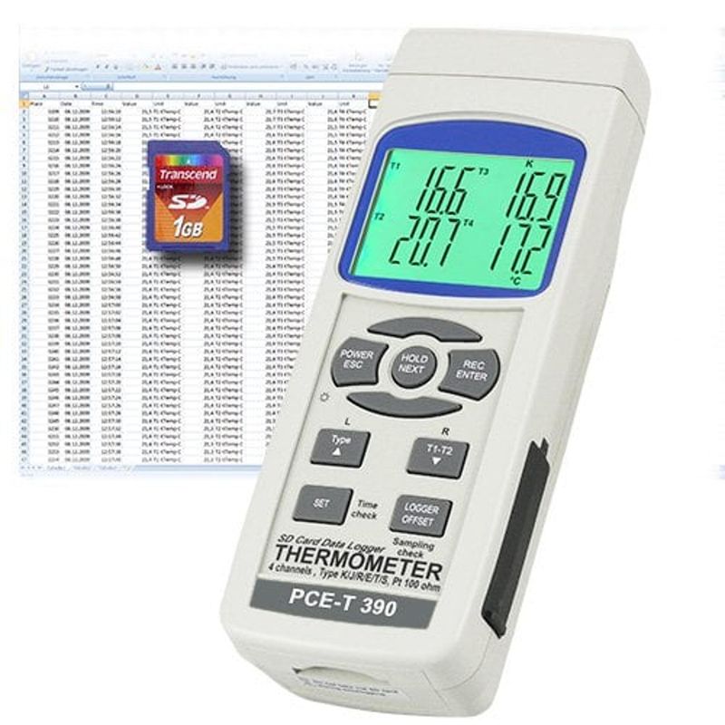 Termómetro PCE-T390 - PC55400 - 01