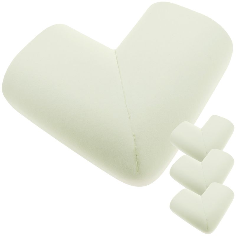 Protector de seguridad infantil para esquinas de muebles o mesas 4 unidades beige - SN00900 - 01
