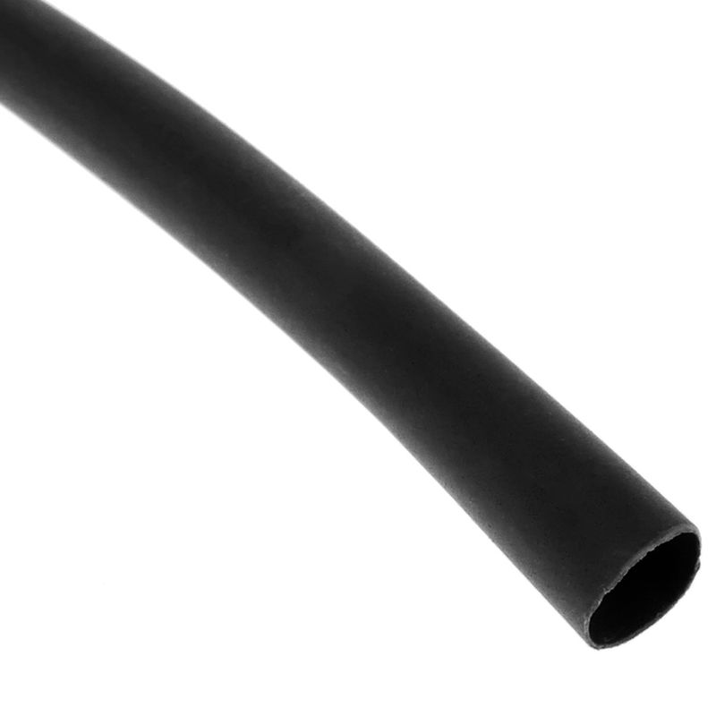 Tubo termoretráctil negro de 6,4mm en bobina de 3m - FN05500 - 01