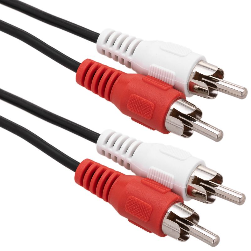 Cable Audio Stereo 20cm (2xRCA-M/M) - VC02700 - 01