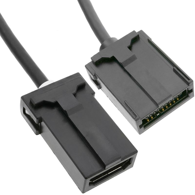 Cable HDMI 1.4 HDMI A hembra a HDMI E de 1.5m para automóviles y automoción - HE01300 - 01
