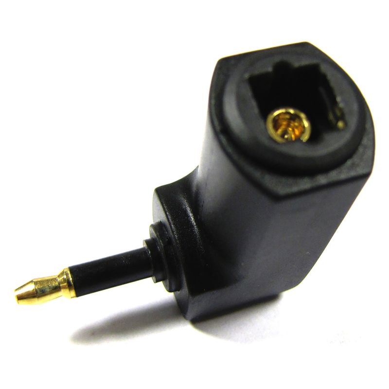 Adaptador TosLink a Mini-TosLink Ángulo Recto - TL03500 - 01