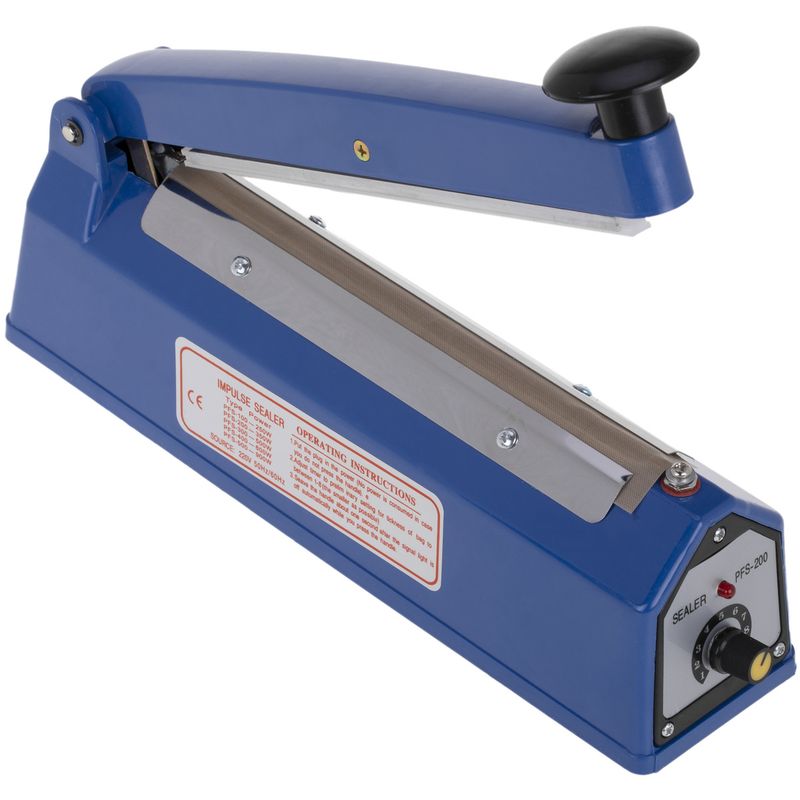 Selladora térmica de 20 cm para bolsas de plástico - OF00100 - 01