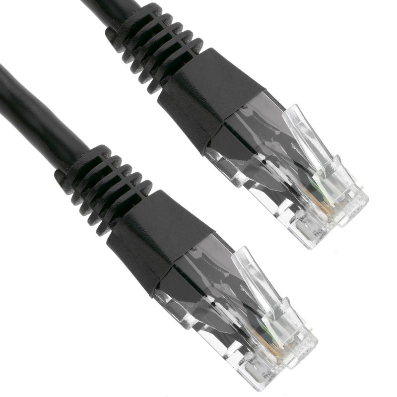 Cable de red ethernet Cat. 6 UTP de 15 m de color negro - RJ04900 - 01