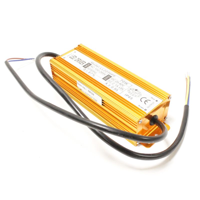 Fuente de alimentación 100-265VAC 70W 20-40VDC en chasis de aluminio - NK09400 - 01
