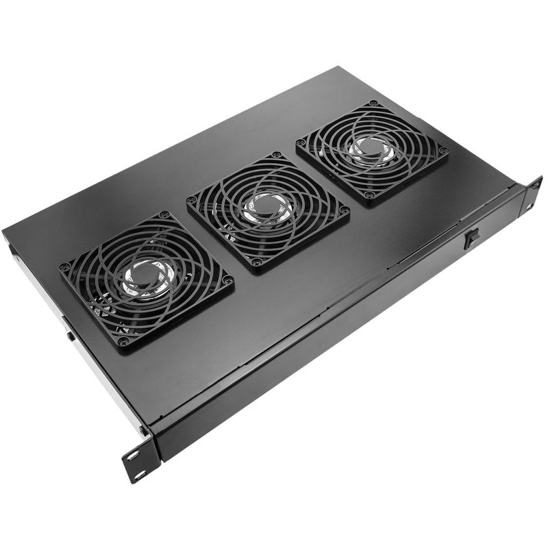 Kit ventilación para rack 19" 1U de 3 ventiladores de 120mm - RackMatic - RK06300 - 01
