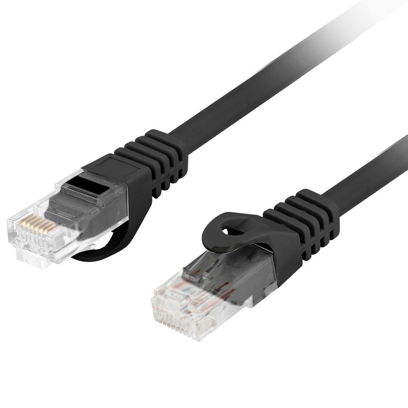 Cable de red ethernet Cat. 6 UTP de 2 m de color negro PCU6-10CU-0200-BK - RJ17400 - 01