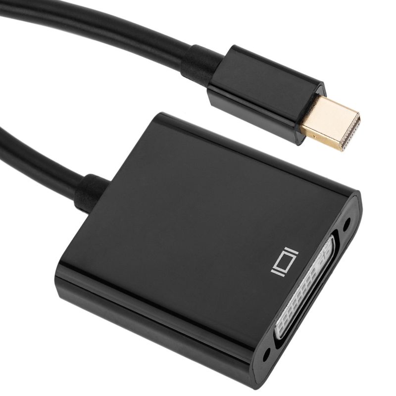 Adaptador miniDisplayPort a DVI-D Pasivo 15cm - YR03300 - 01