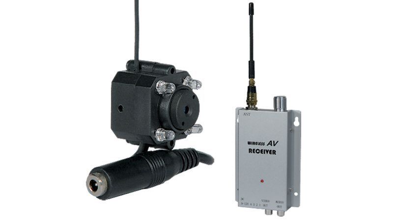 Cámara Wireless 1.2 GHz 4 LEDs IR + receptor - VDV 067 - 01