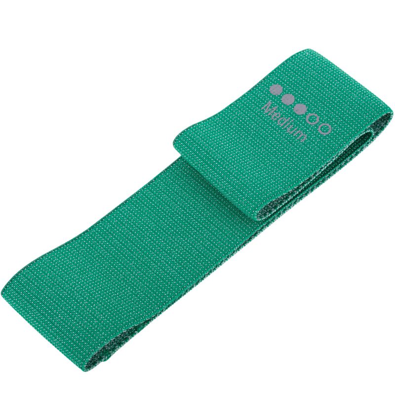 Banda de tela fitness verde de 9kg de resistencia - SP14200 - 01