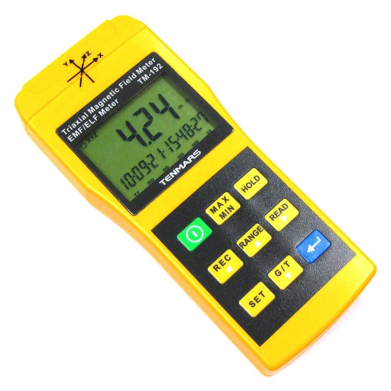 Medidor de campo magnético de 3 ejes modelo TM-192 - TM07200 - 01