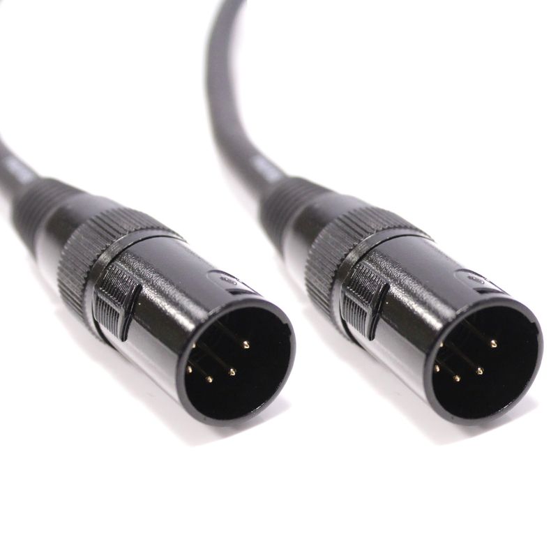 Cable DMX DMX512 XLR 5pin macho a XLR 5pin macho 5m - XN03500 - 01