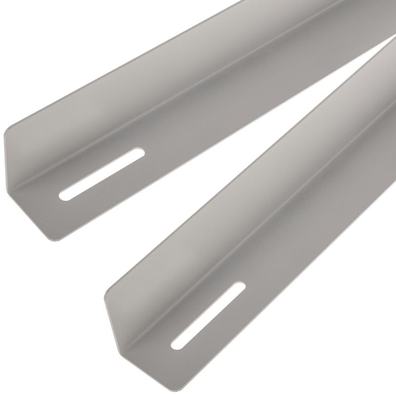 Guías laterales fijas de soporte para armario rack 19 blanco 650mm - WT02400 - 01