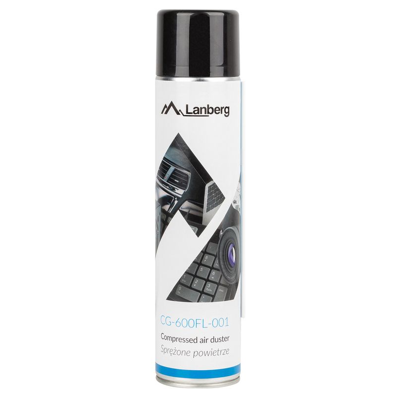Lanberg Spray Aire Comprimido 600 ml Lanberg CG-600FL-001 - YC11300 - 01