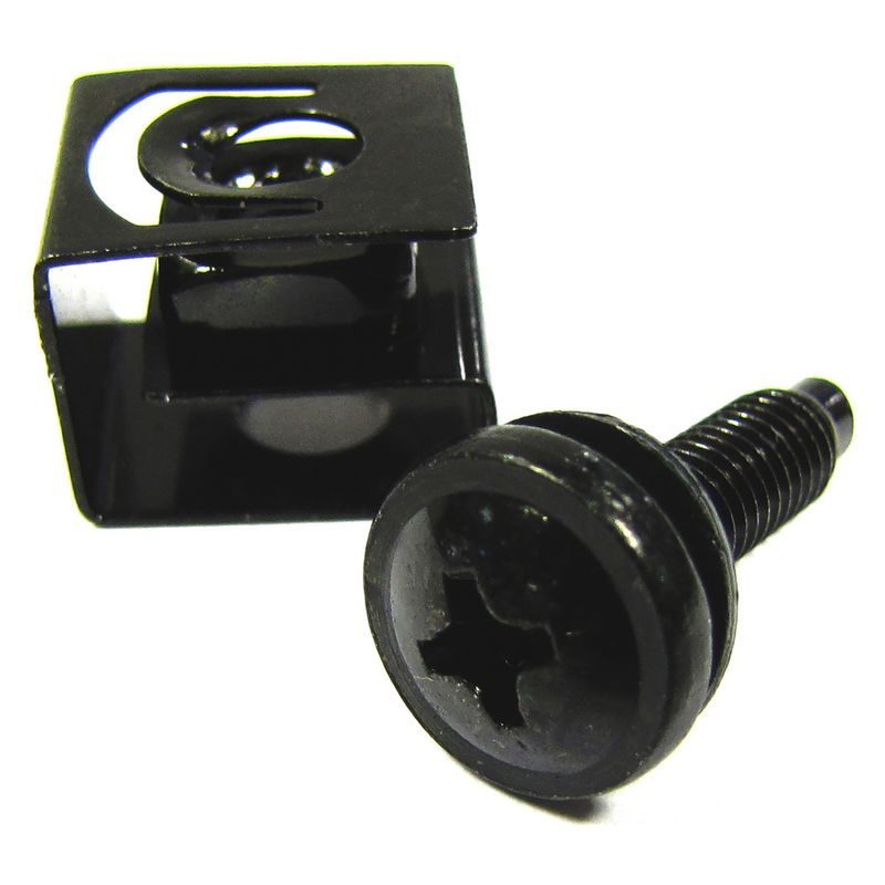 Tornillos M5 para Rack 19 50-pack con pestaña de fijación - RM06500 - 01
