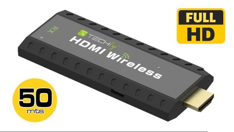 Receptor Extra para HDMI por Wireless 50m - TEC 080R - 01