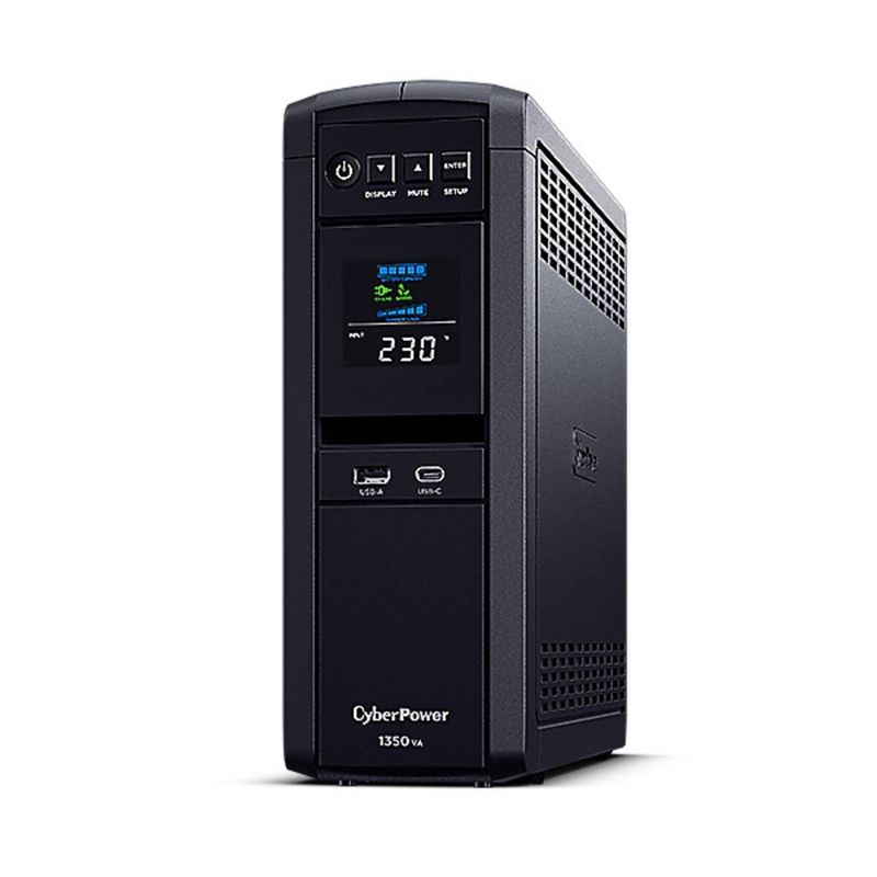 SAI inline senoidal 1350VA/810W CyberPower New PFC Sinewave - CP1350EPFCLCD - 01