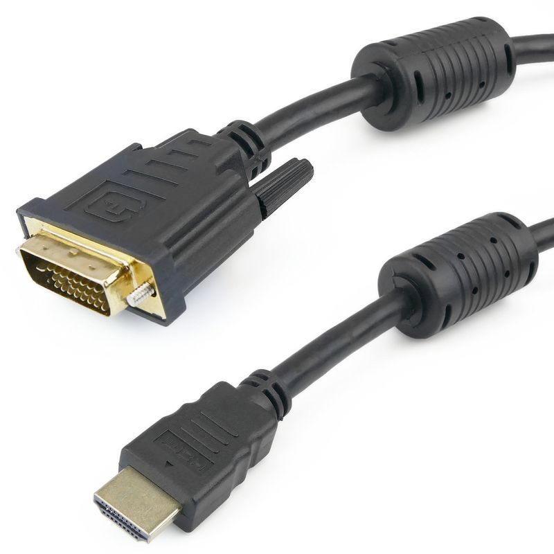 Super cable HDMI 1.4 de tipo HDMI-A macho a DVI-D macho de 2 m - HH01200 - 01