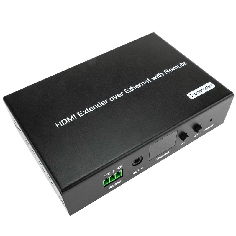 Extensor HDMI 1080p a través de cable ethernet Cat.5e Cat.6 120m - Transmisor Control remoto H.264 - HB02900 - 01