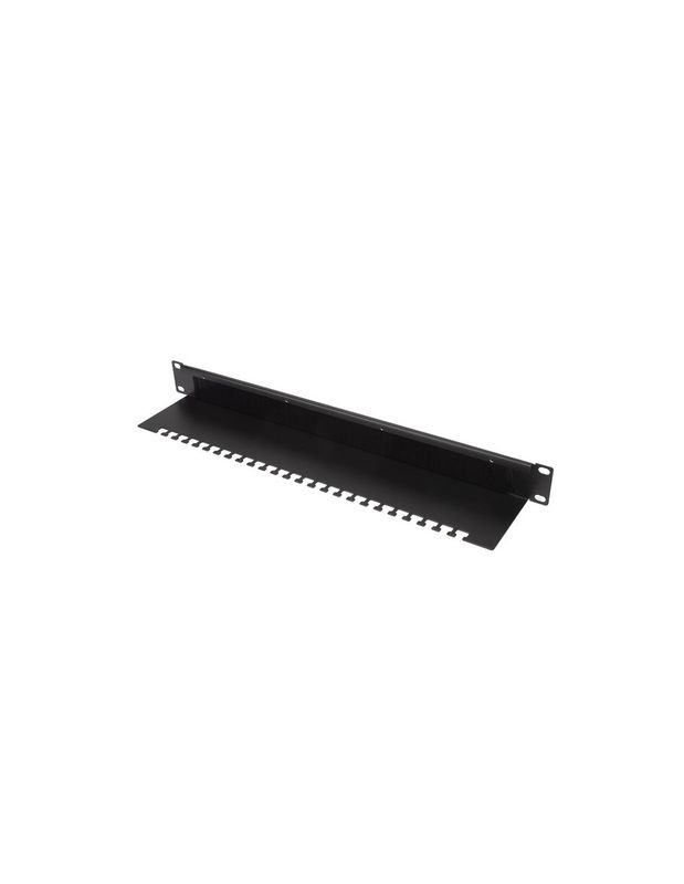 Panel cepillo pasacables con retenedor rack 19"; Lapara Networking - LA-00030302 - 01
