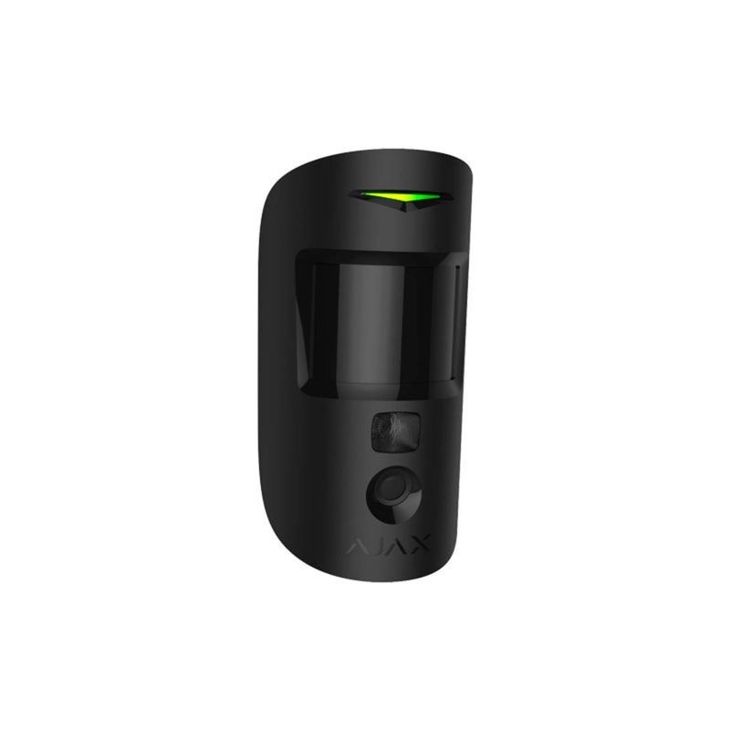 Ajax MotionCam - Detector PIR con cámara fotográfica antimascotas Certificado Grado 2 - negro - AJ-MOTIONCAM-B - 01