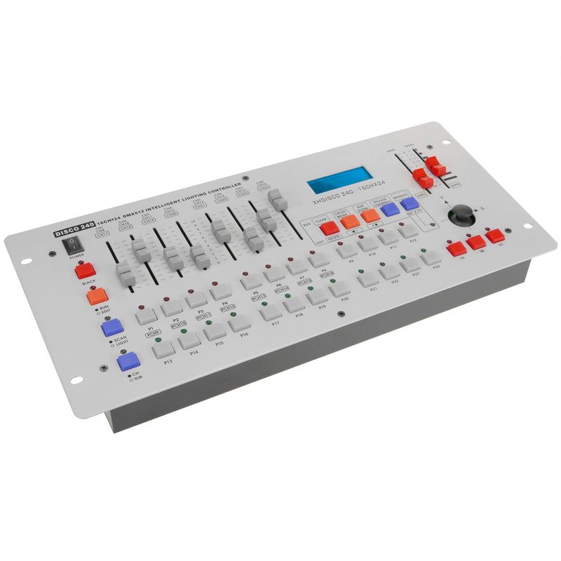 Controlador DMX 512 de 8 deslizadores 5U - XC00200 - 01