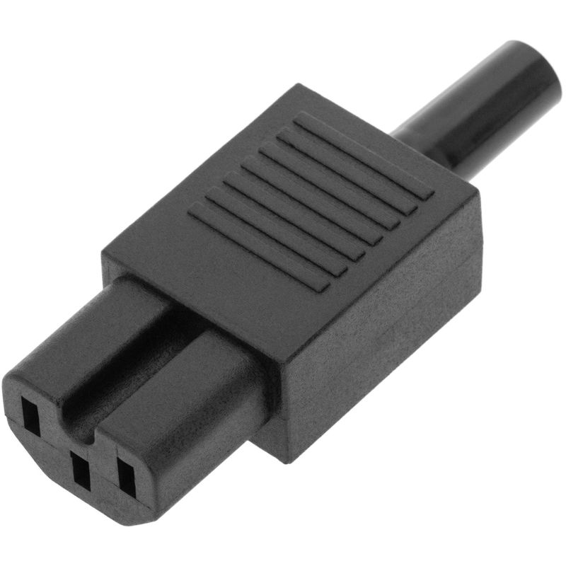 Clavija IEC-60320 C15. Enchufe hembra recto - CM03500 - 01