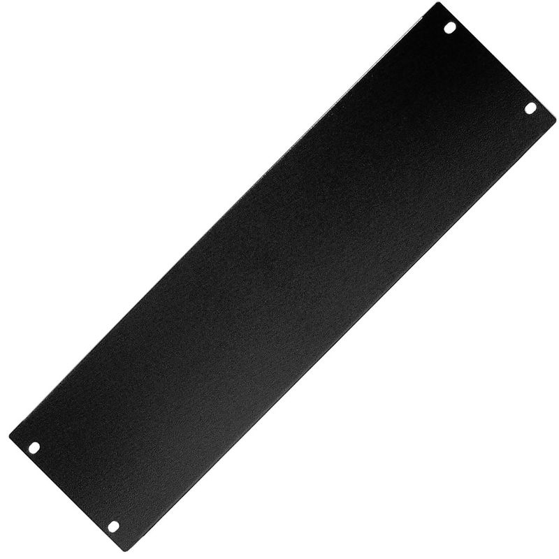 Panel ciego de 3U para armario rack 19" Tapa negra - RM02300 - 01