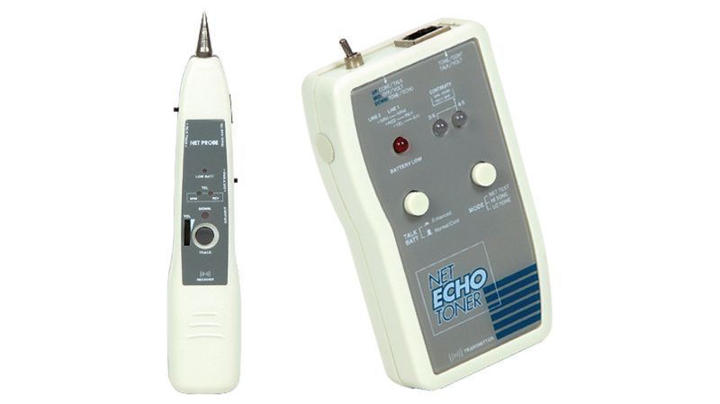 Comprobador de Cables con Generador de Tonos - RJ-45 / RJ-11 - DX 263 - 01