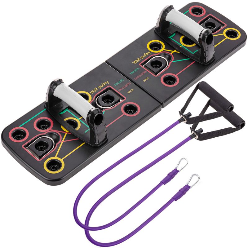 Tabla de entrenamiento plegable para ejercicios musculares 14 en 1 - SP10300 - 01