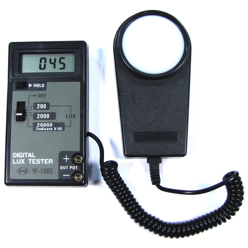 Luxómetro digital modelo YF-1065 - TM06600 - 01