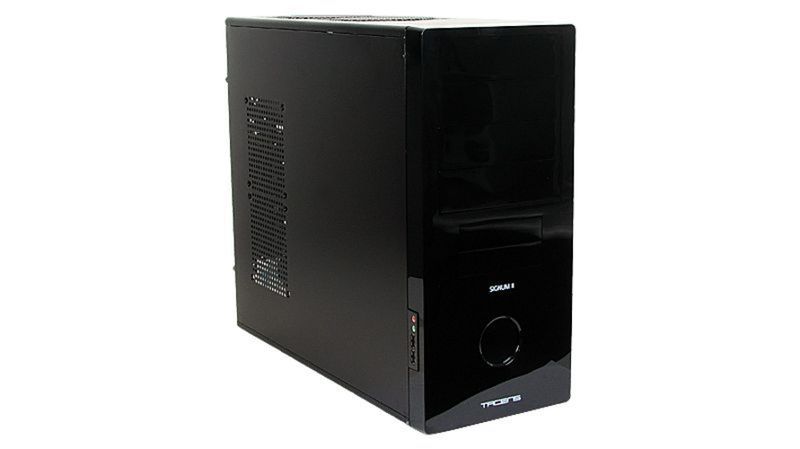 Caja semitorre ATX Tacens Signum II LCD táctil y ventilador silencioso 120mm - TAC 1020 - 01