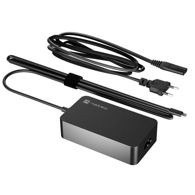 Cargador universal USB-C 45W para portátil smartphone o tablets Natec Grayling NZU-2033 - NT41500 - 01