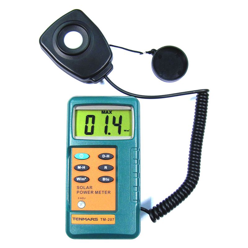Medidor de radiación solar modelo TM-207 - TM06900 - 01