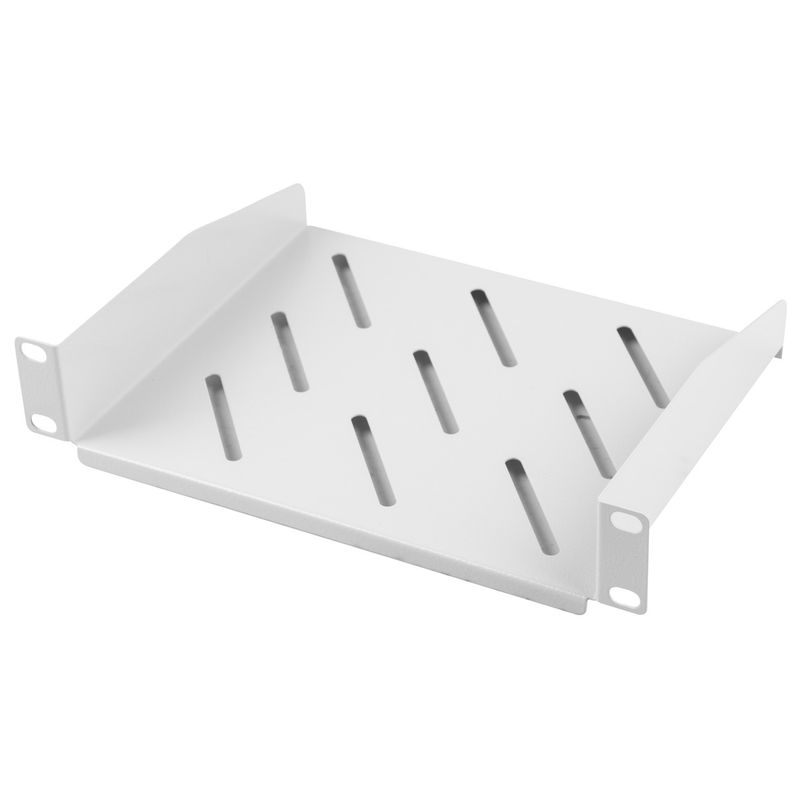 Bandeja fija frontal blanco de 10" 1U F180 Lanberg AK-1012-S - RM15000 - 01