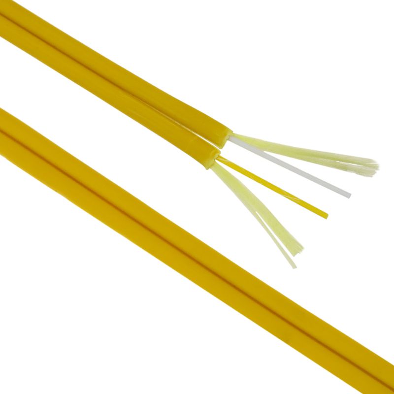 Bobina de fibra óptica 9/125 monomodo 3.0 mm duplex de 100 m OS2 - FH01500 - 01