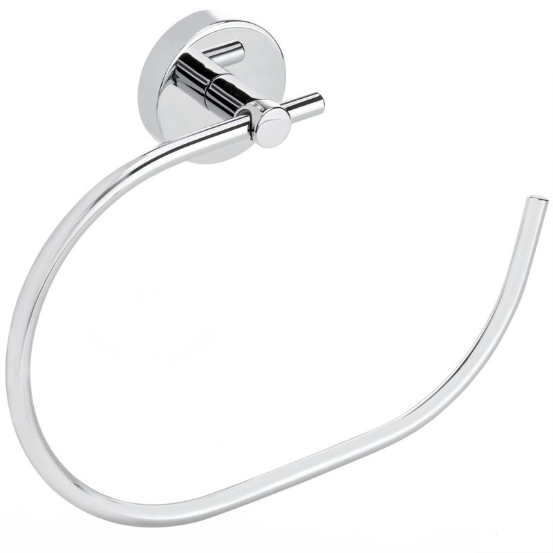 Toallero barra para pared cromado 200x161x42mm modelo Paddy - KS31600 - 01