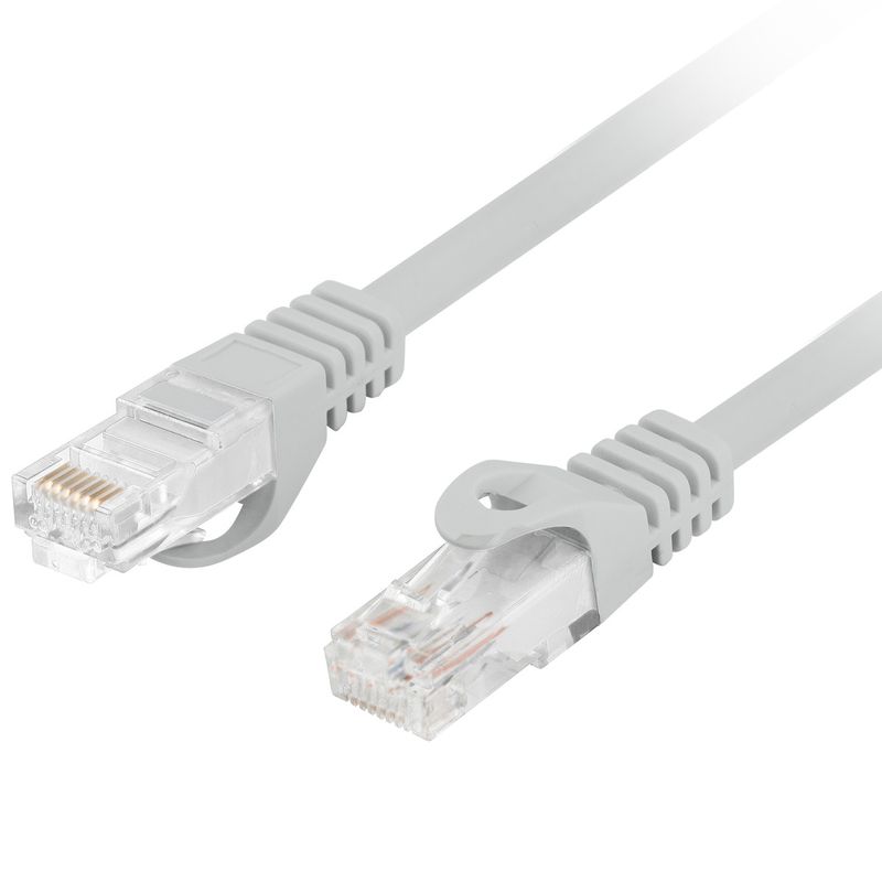 Cable de red ethernet Cat. 6 UTP de 10 m de color gris PCU6-10CU-1000-S - RJ18700 - 01