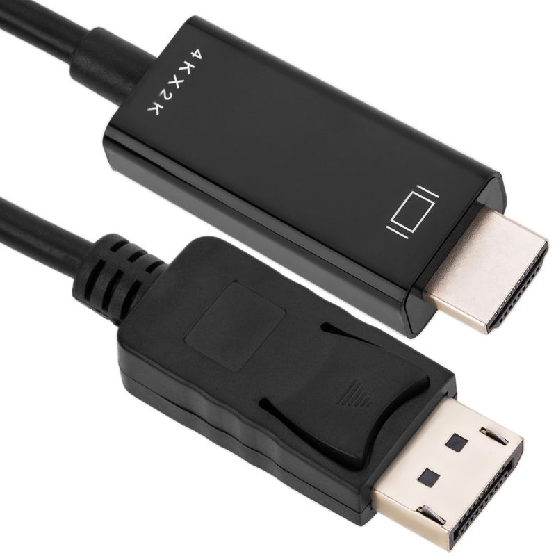 Cable de vídeo 4K 5m de DisplayPort DP a HDMI 1080p FullHD 2K 4K - YQ09300 - 01
