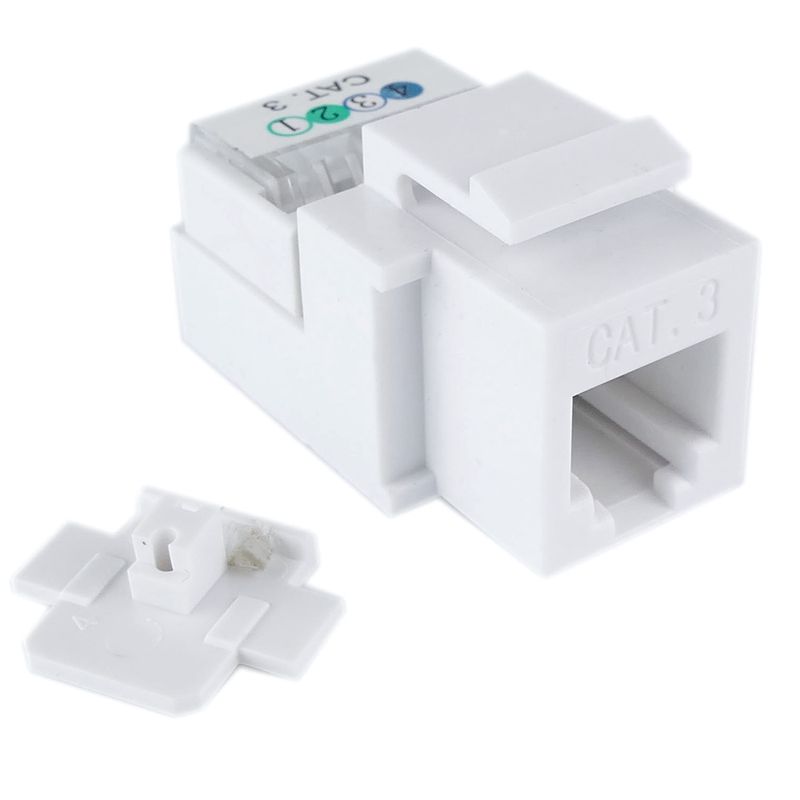 Keystone telefónico RJ11 hembra 6P4C TB110 categoría 3 modelo-B - RT03600 - 01