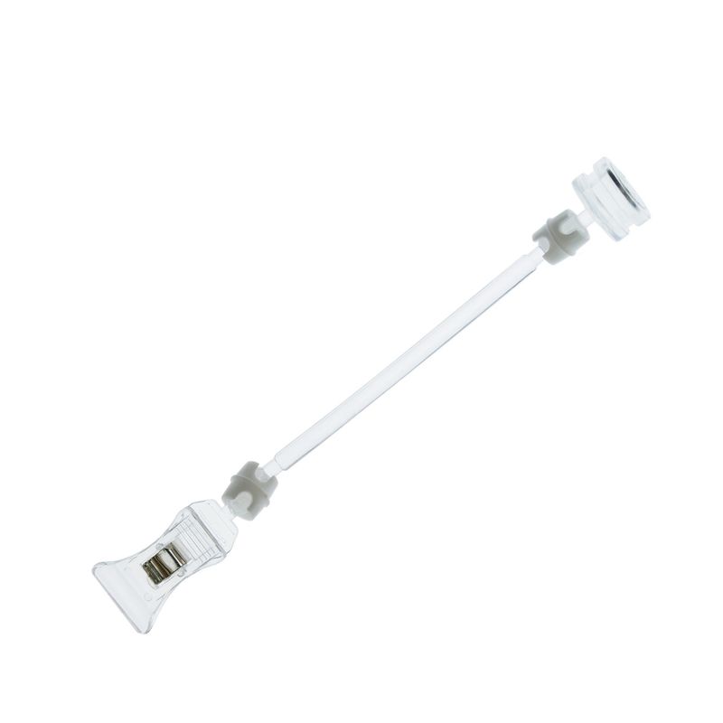 Soporte de cartel de metacrilato magnético articulado 100mm - SV07300 - 01