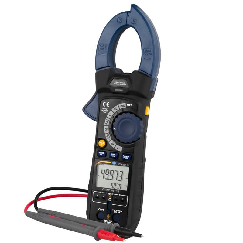 Amperímetro PCE-DC 50 - PC44200 - 01