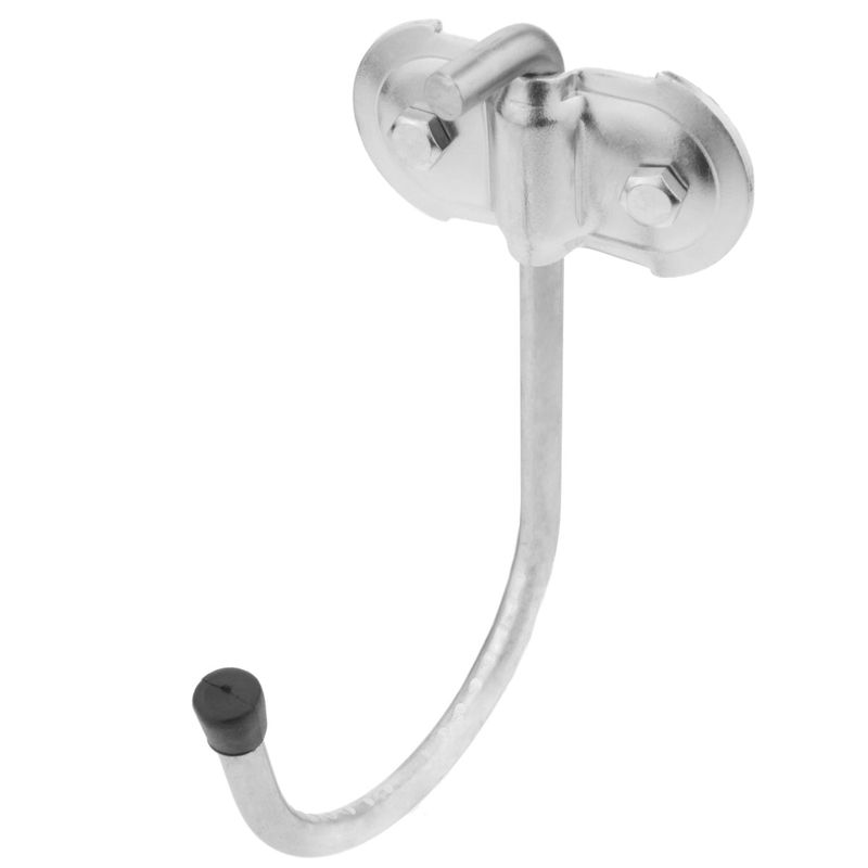 Gancho de pared multiusos de acero zincado de 100 mm - BK09500 - 01