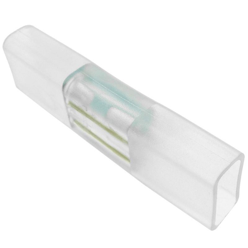 Empalme conector recto para LED Neón Flex LNF 2 pin 16x8mm - NL04100 - 01